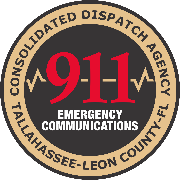 Consolidated Dispatch Agency Tallahassee-Leon County Logo